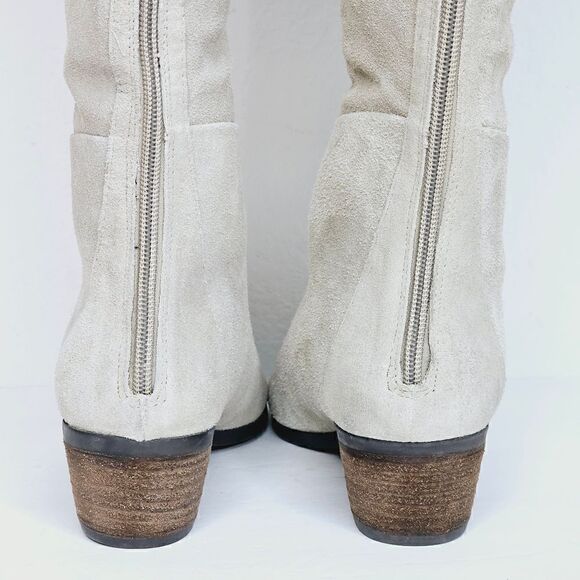 New! Dr. Scholl's Melrose Leather Suede Knee High Tall Boot - Picture 8 of 16